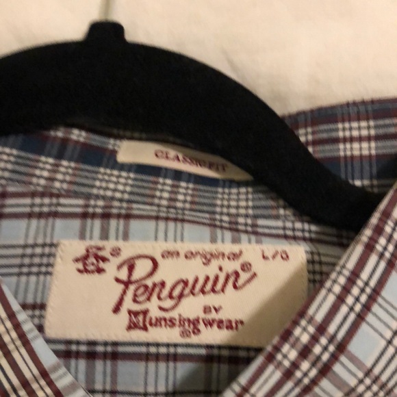 Penguin Casual button down shirt large - Picture 2 of 2